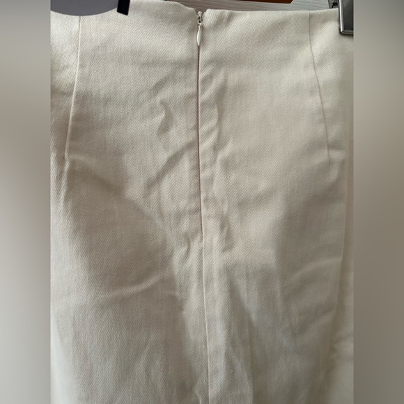 Princess Polly NWT my girl utility skirt beige size 8 long stretch drawstring - Picture 3 of 12
